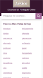 Mobile Screenshot of lexico.pt